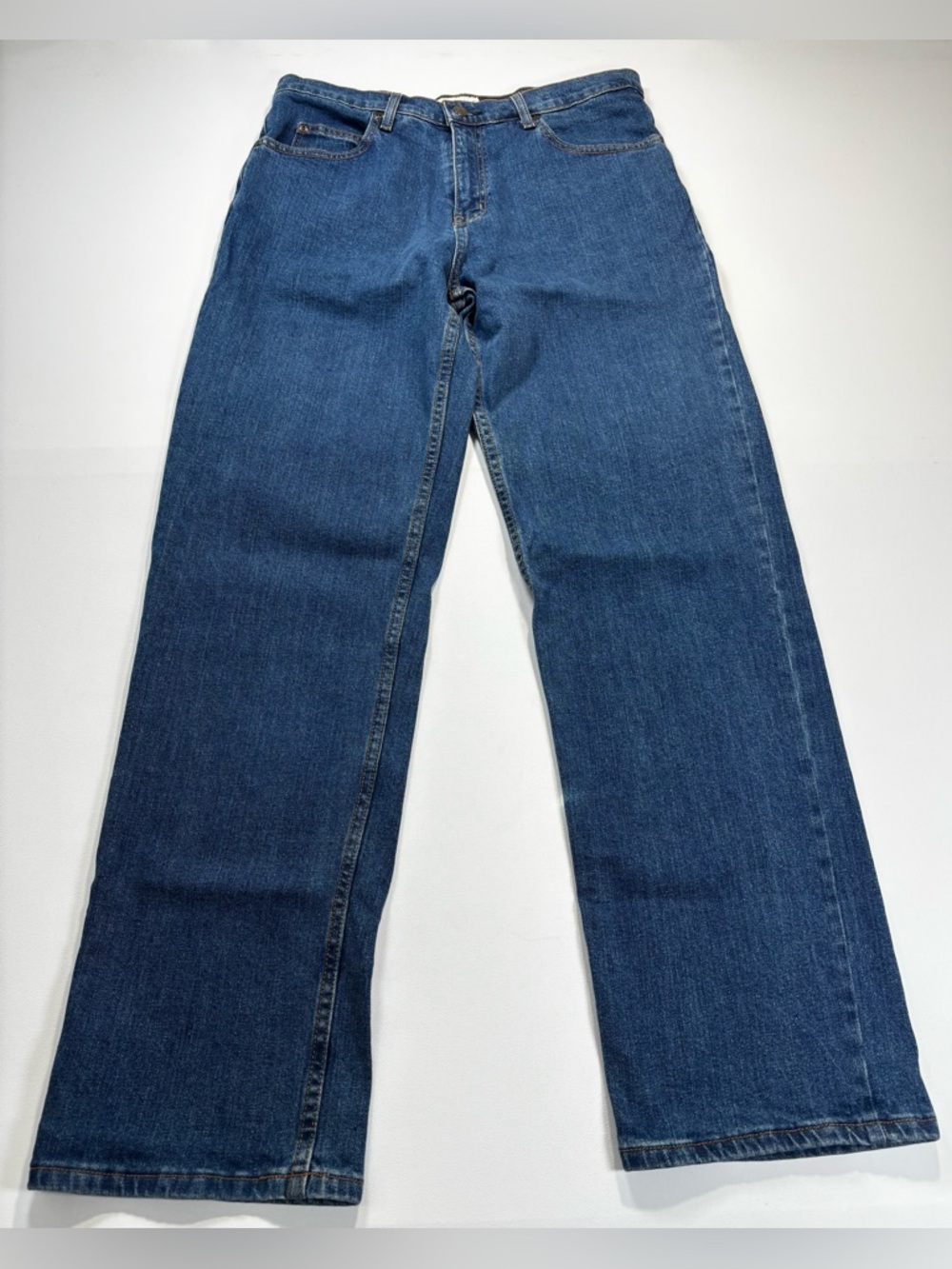 Saddlebred Men's Dark Blue Bootcut Jeans